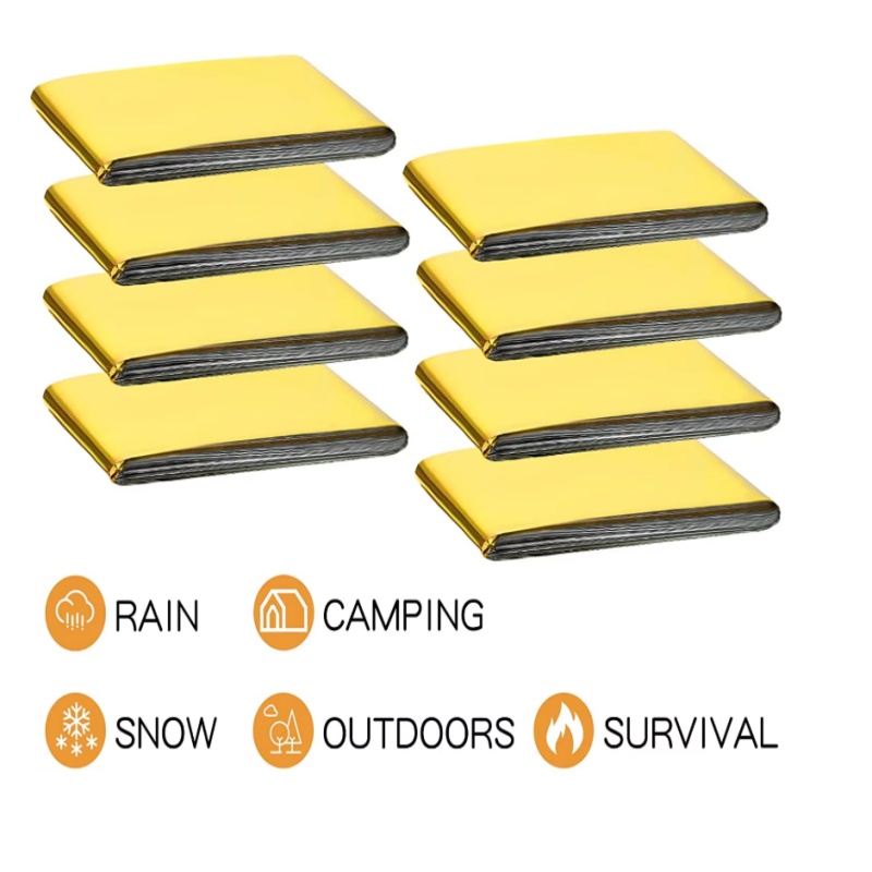 130x210cm Heavy‑Duty Mylar Foi - Emergency Mylar Tent ulasan dan harga
