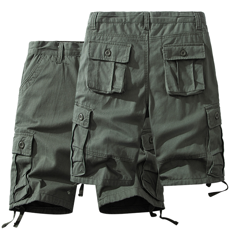 Men's Cotton Shorts Cargo Knee - Fishing Kit Compact ulasan dan harga