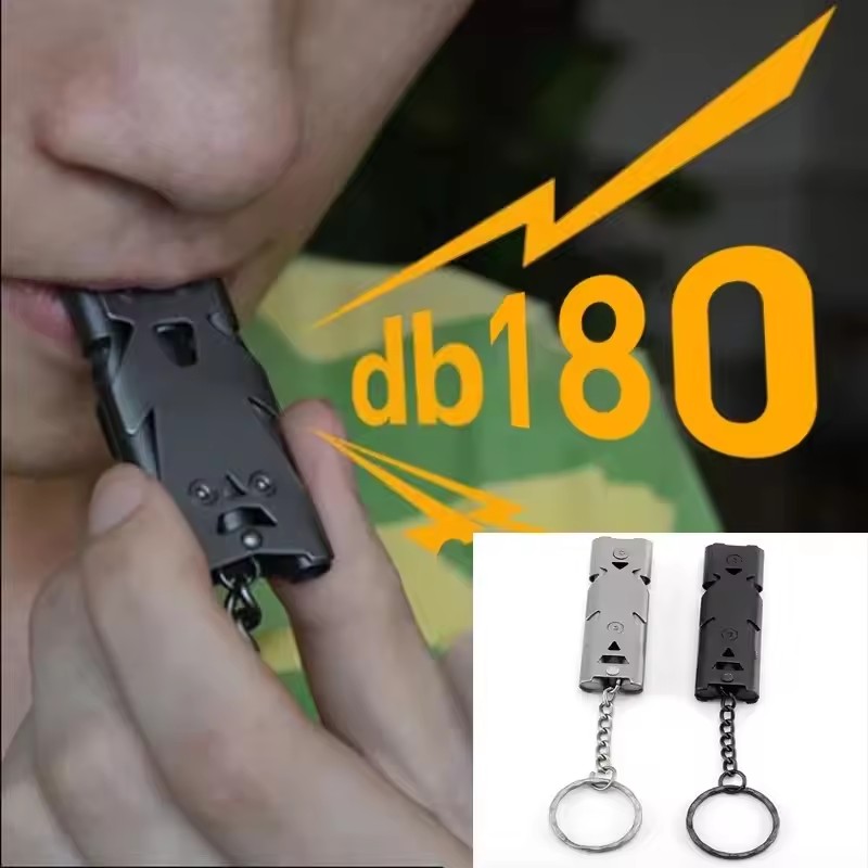 Survival Whistle Keychain–High - Emergency Whistle Loud ulasan dan harga