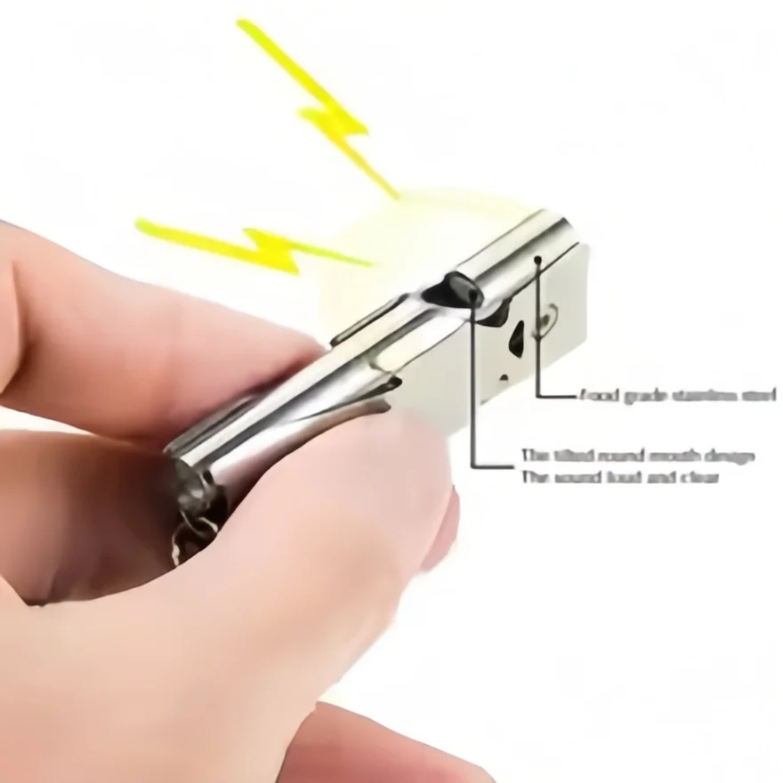 Survival Whistle Keychain–High - Emergency Whistle Loud ulasan dan harga