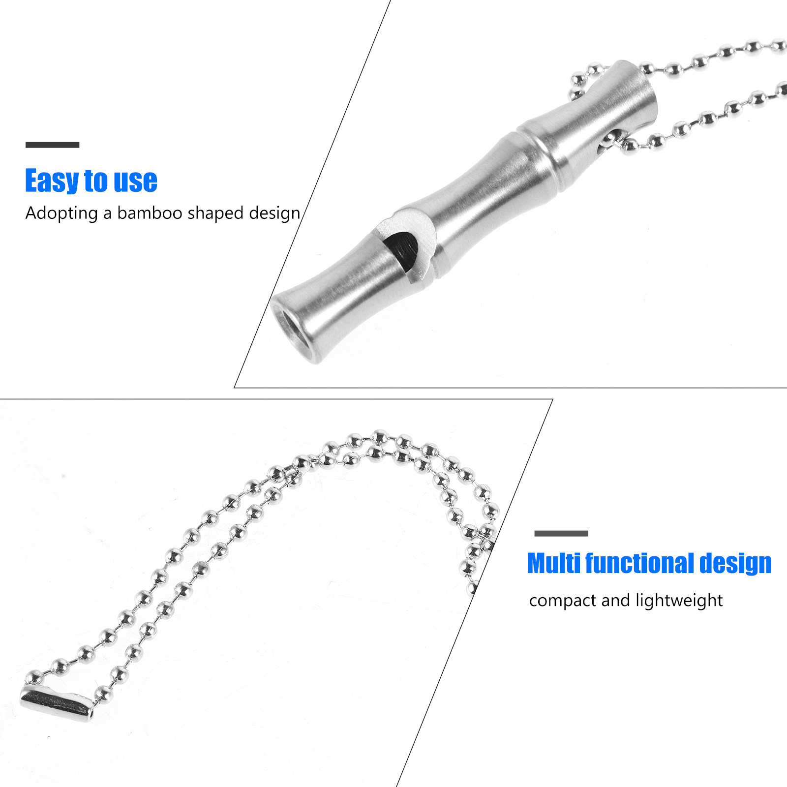 Fine-Craft Stainless Steel Lou - Emergency Whistle Loud ulasan dan harga